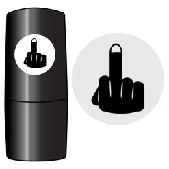 Ballstempel Svart Finger
