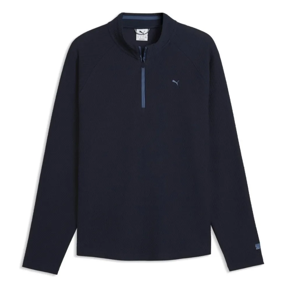 Boulder 2.0 1/4 Zip Genser Herre Navy