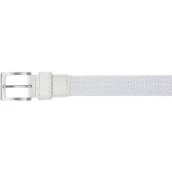 Braided Belte Hvit