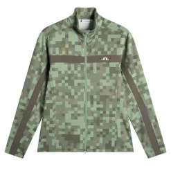 Bridger Tour Print Midlayer Herre Grønn