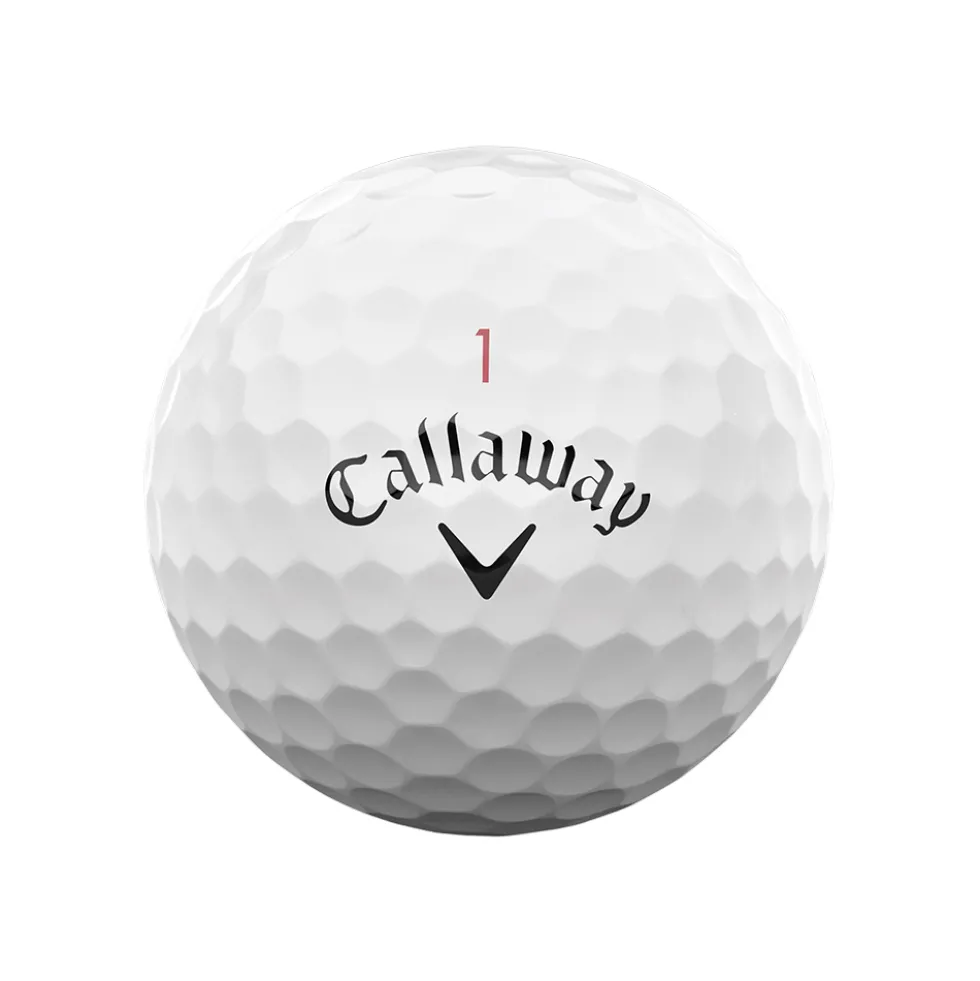 Chrome Tour 2024 Golfball Hvit