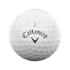 Chrome Tour Triple Diamond Golfball Hvit