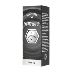 Chrome Tour X Golfball Hvit
