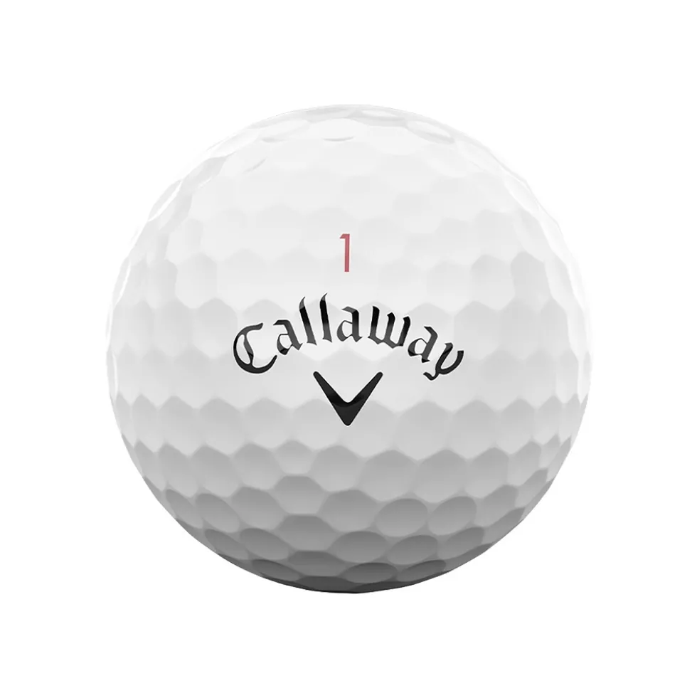 Chrome Tour X Golfball Hvit