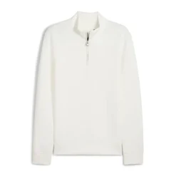 Cloudspun 1/4 Zip Fleece Herre Hvit