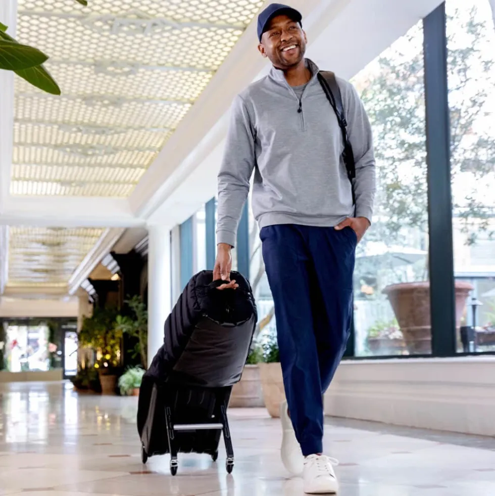 ClubGlider Journey Reisebag M/Hjul Svart