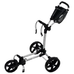 Compact+ Slim Golftralle Sølv