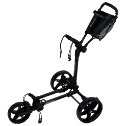Compact+ Slim Golftralle Svart