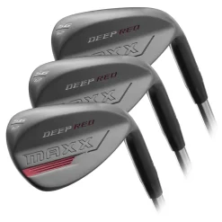 Deep Red Wedge 3 Pack