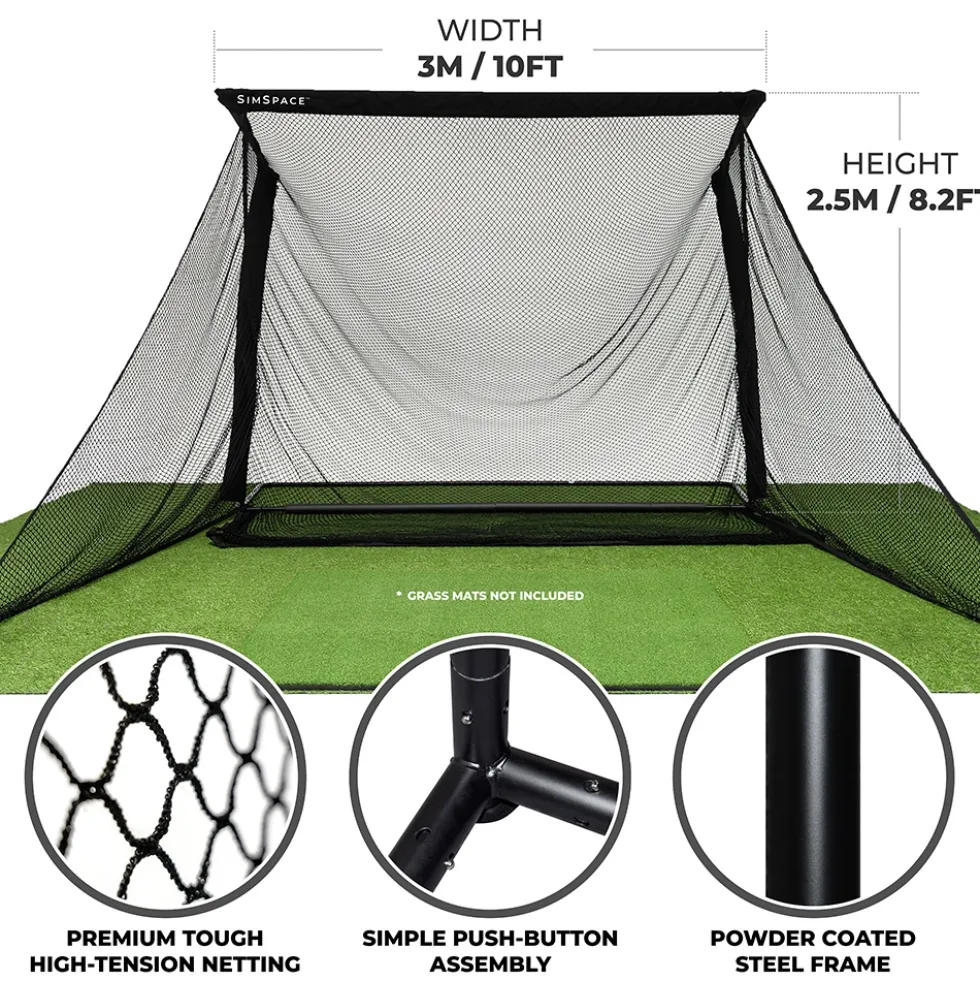 Deluxe Golf Driving Nett Wide