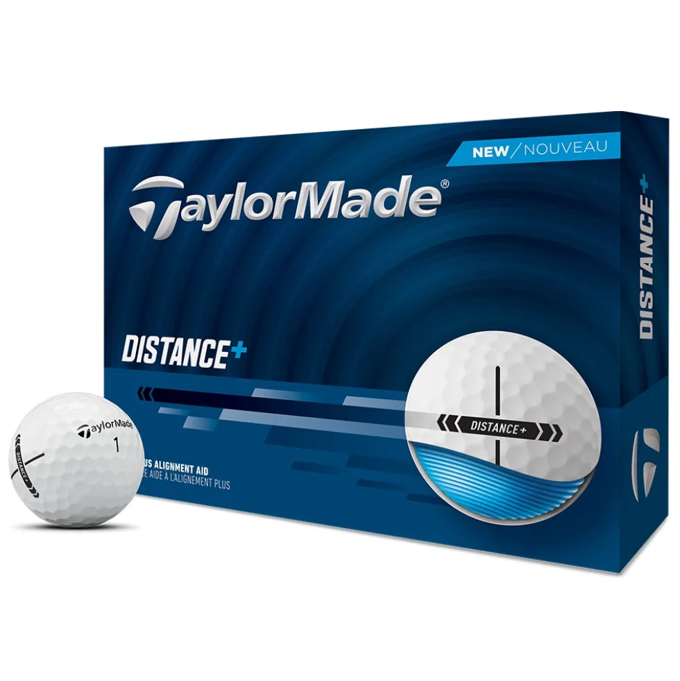 Distance+ Golfball Hvit