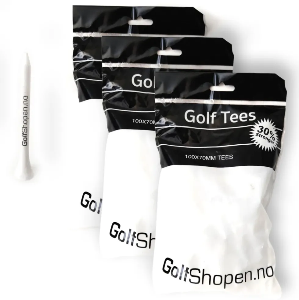 Golfpegger 70mm 100stk 3 Pack