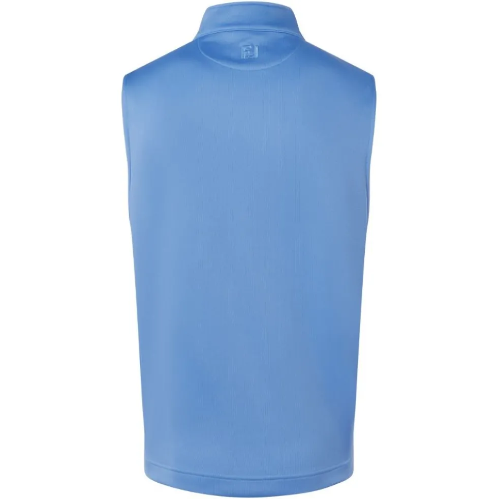Half Zip Vest Herre Blå