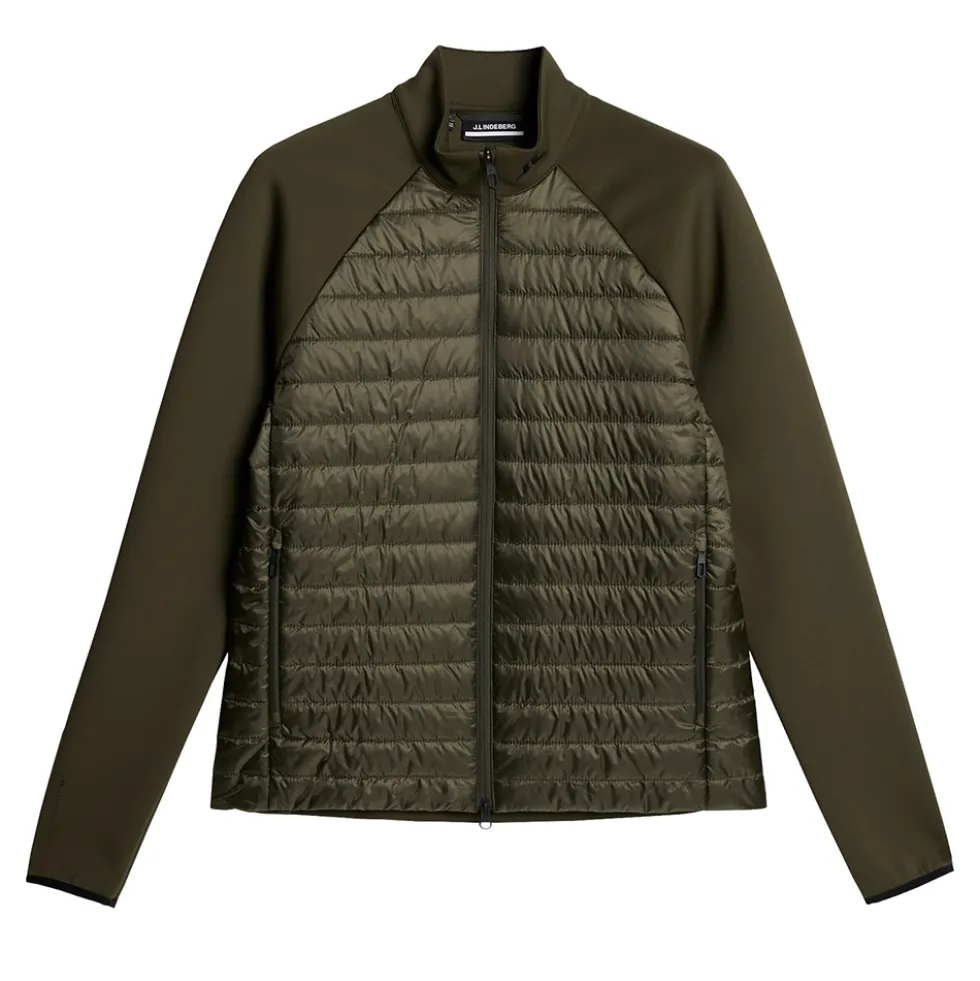 Hayden Quilt Hybrid Jakke Herre Grønn