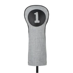 Headcover Leather Driver Heather