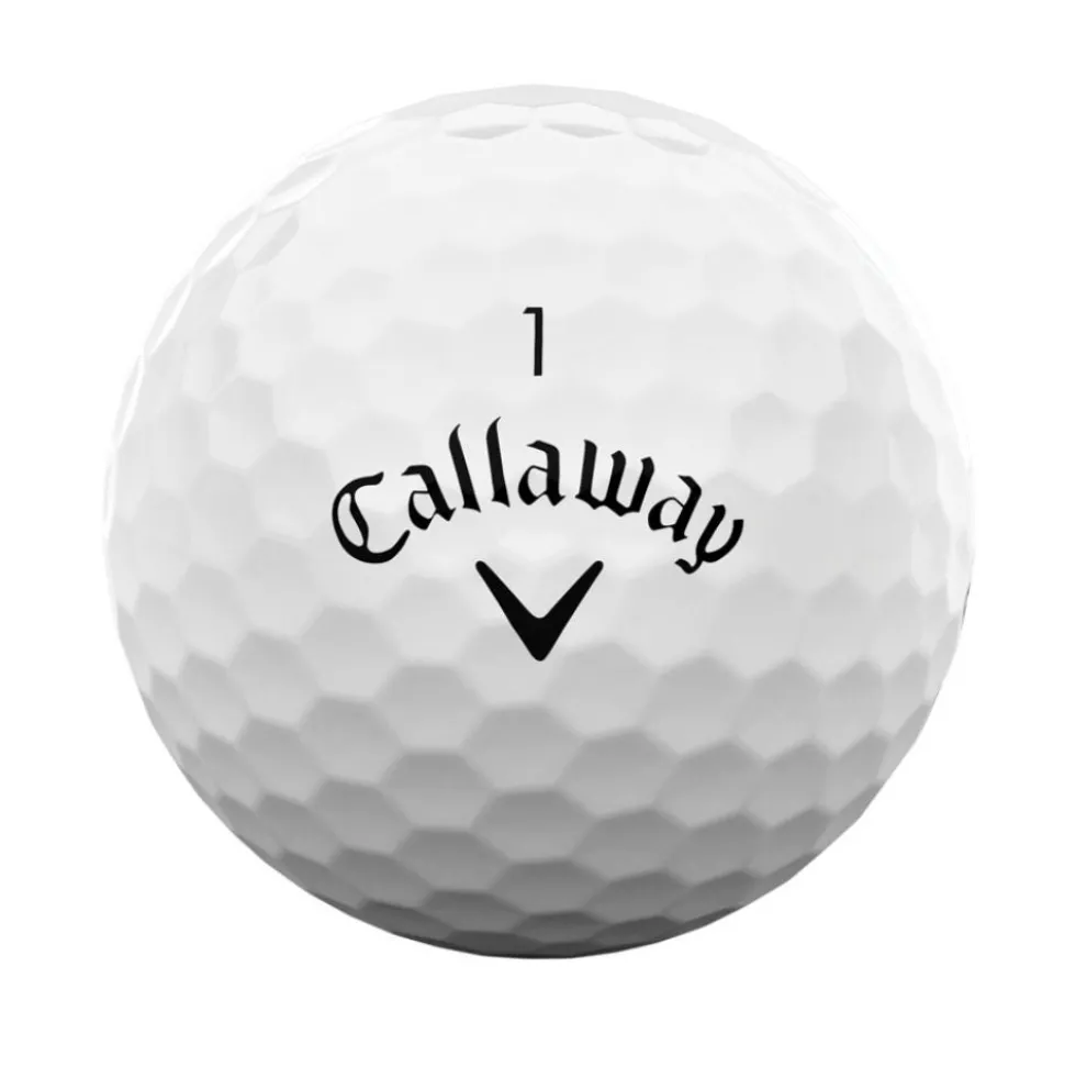 HEX Bite Soft 3-lags Golfball Hvit