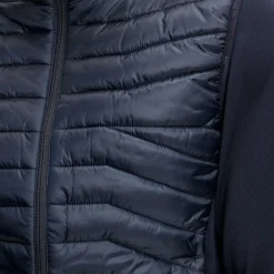 Heyden Quilt Hybrid Vest Herre Navy