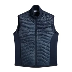 Heyden Quilt Hybrid Vest Herre Navy