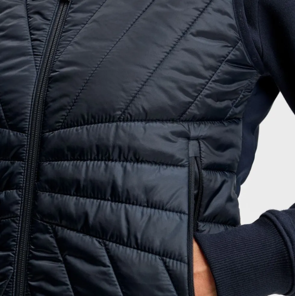 Holma Quilt Hybrid Vest Dame Navy