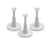 Justerbar Rangepegg Hvit 3 Pack