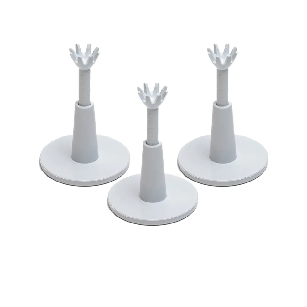 Justerbar Rangepegg Hvit 3 Pack