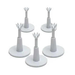 Justerbar Rangepegg Hvit 5 Pack