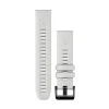 Klokkereim 22mm Carrara Hvit