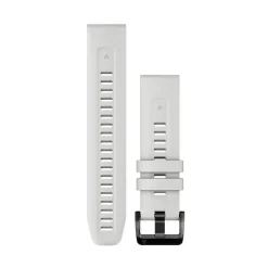 Klokkereim 22mm Carrara Hvit