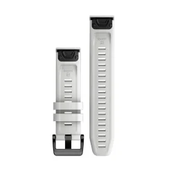 Klokkereim 22mm Carrara Hvit