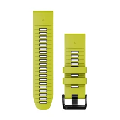 Klokkereim 26mm Electric Lime/Grafitt