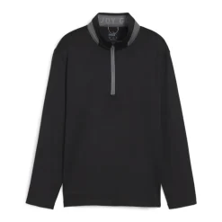 Lightweight Quarter Zip Genser Junior Svart