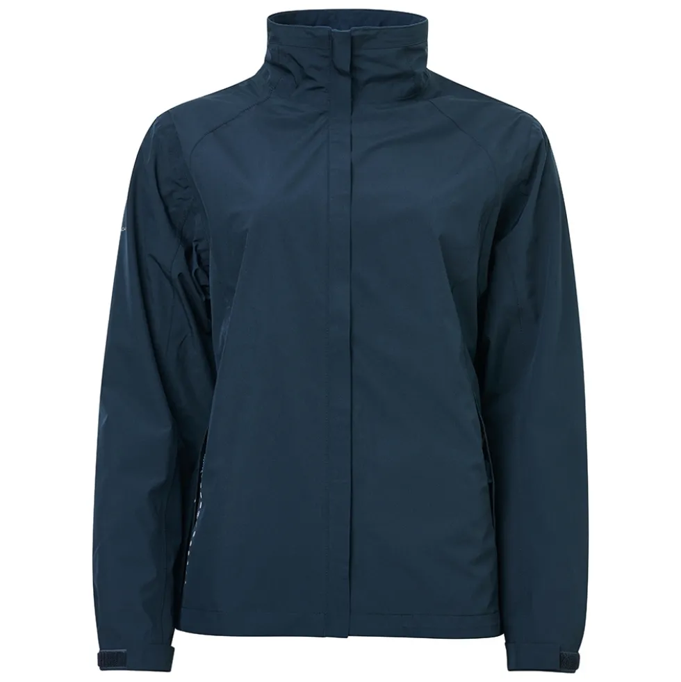 Links Stretch Regnjakke Dame Navy
