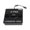 Lithium 12v 20Ah Reservebatteri m/ Lader