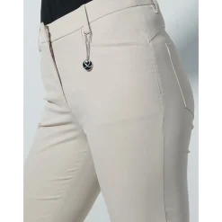Lyric Bermuda Shorts 60cm Dame Beige