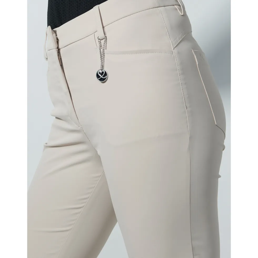 Lyric Bermuda Shorts 60cm Dame Beige