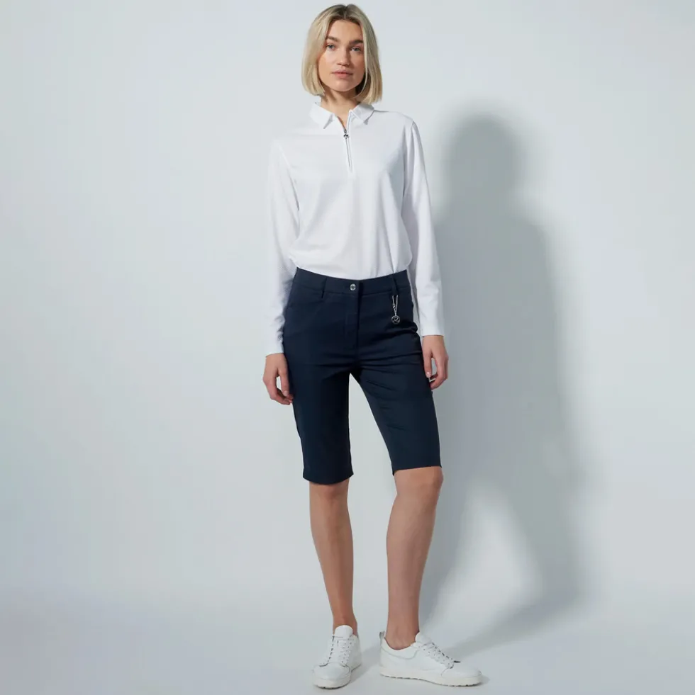 Lyric Bermuda Shorts 60cm Dame Navy