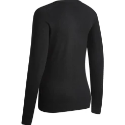 Merino V-Neck Logogenser Dame