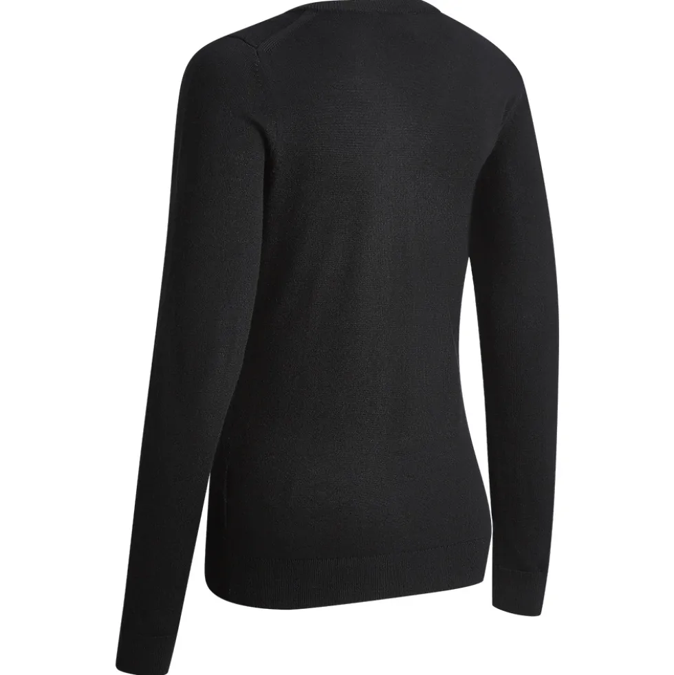 Merino V-Neck Logogenser Dame
