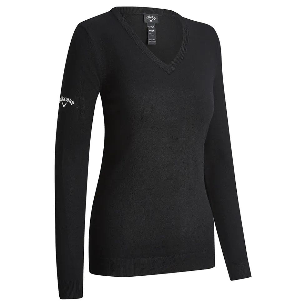 Merino V-Neck Logogenser Dame