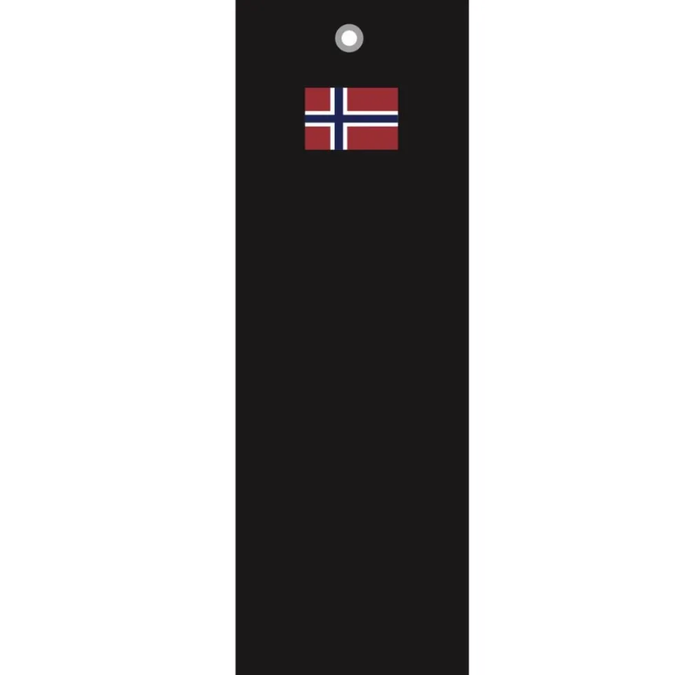 Microfiber Håndkle Norge Svart