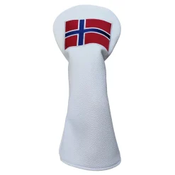 Norge Driver Headcover Hvit