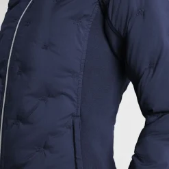 Padded Windbreaker Jakke Dame Navy