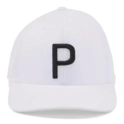P Caps Junior Hvit