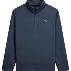 Pebble 1/4 Zip Genser Herre Navy
