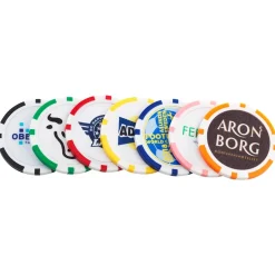 Pokerchip Ballmarkør Logo