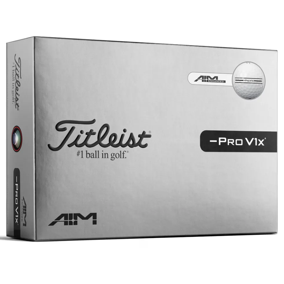 Pro V1x Left Dash AIM Enhanced Logoballer
