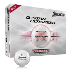 Q-STAR UltiSpeed Trackline Golfball Hvit