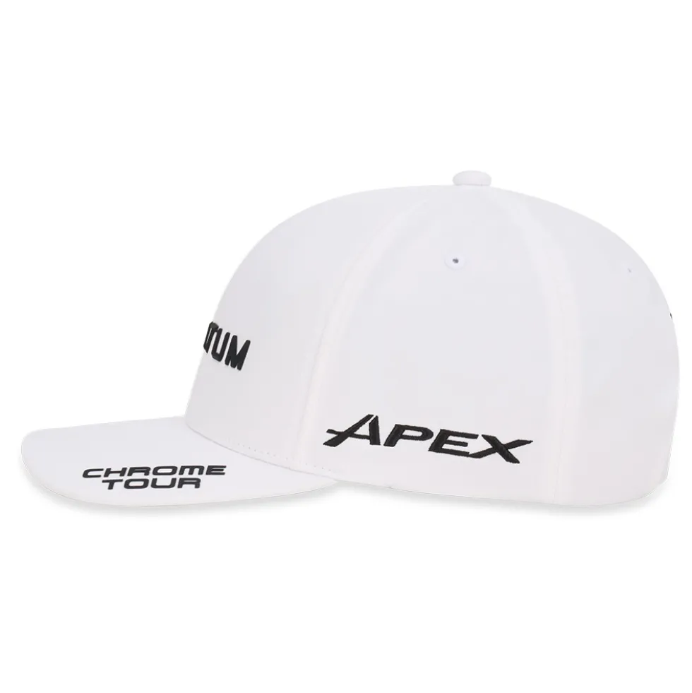 Quantum Chrome Tour Caps Hvit