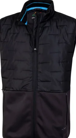 Quilted Gilet Vest Herre Svart