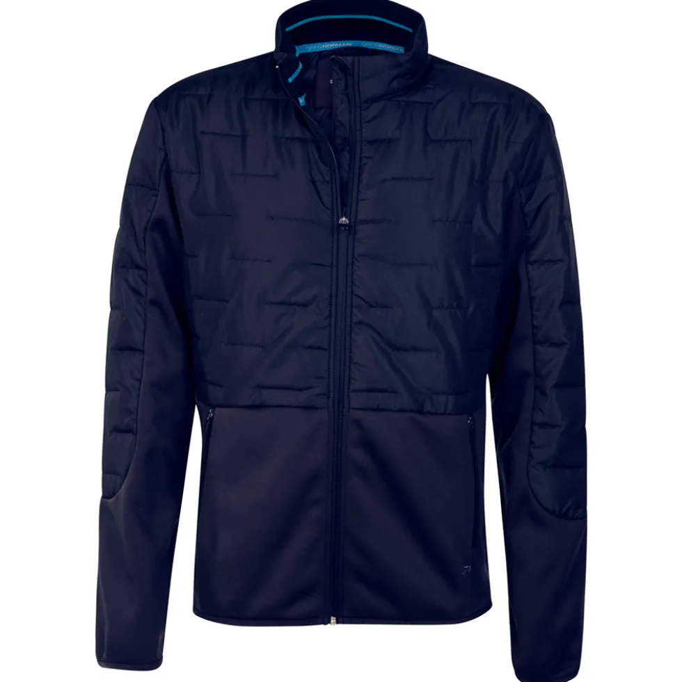 Quilted Jakke Herre Navy